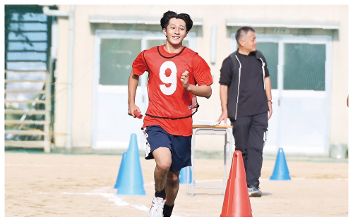 全学年色別対抗リレー